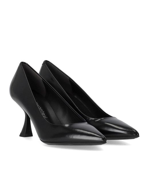 Sergio Levantesi Black Jenny Pump