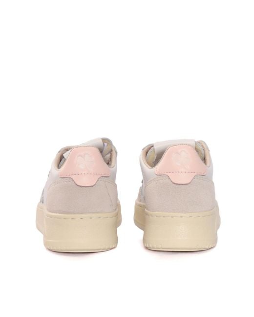 Autry Medalist Kids Low Kid Suede/Four Wht/Crpink