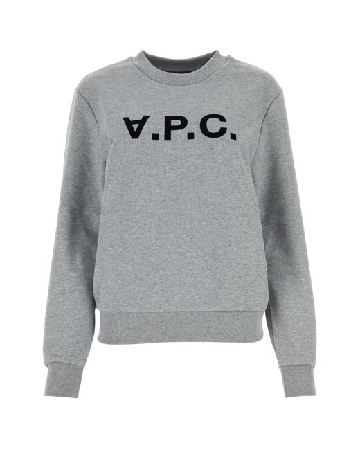 A.P.C. Gray Sweatshirts