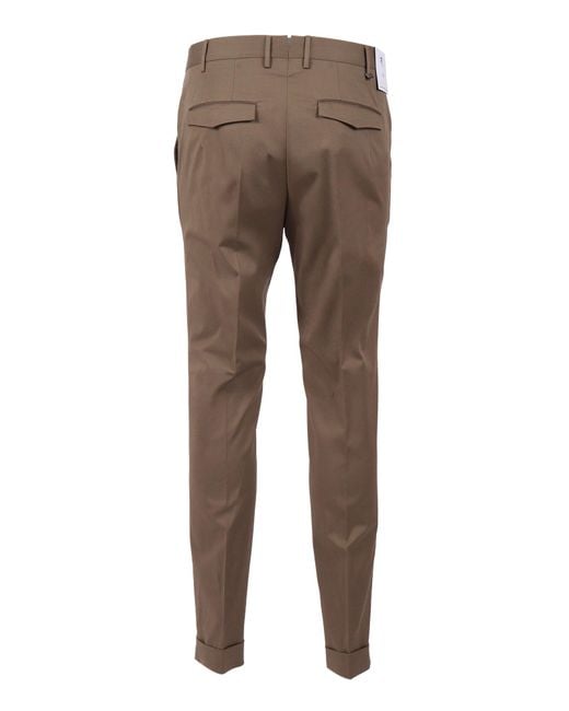 PT01 Gray Master, Flat Front, Diagonal Pockets, Flap Back Pockets, Turn Up