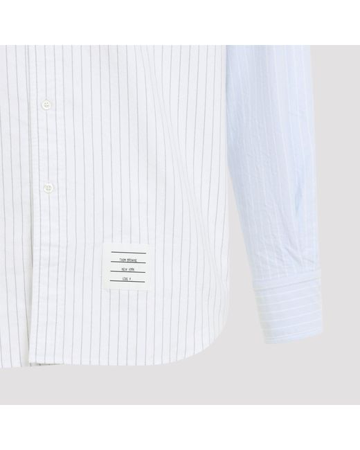 Thom Browne Button-Down-Hemd in White für Herren