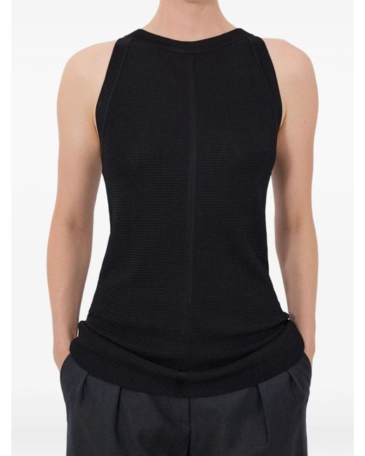 Loulou de Saison Black Ohana American Armhole Top
