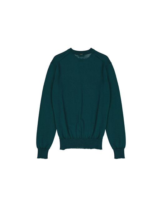 Herno Green Wool Pullover for men