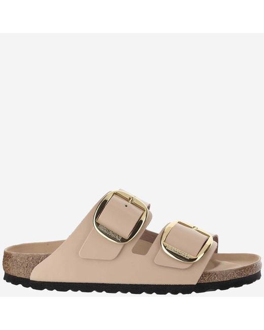 Birkenstock Natural Arizona Big Buckle Sandals