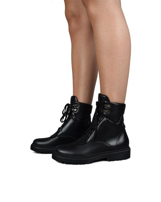 Moncler Black Patty Ankle Boots