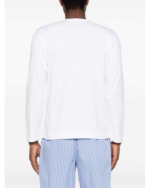Comme des Garçons White Cotton T Shirt
