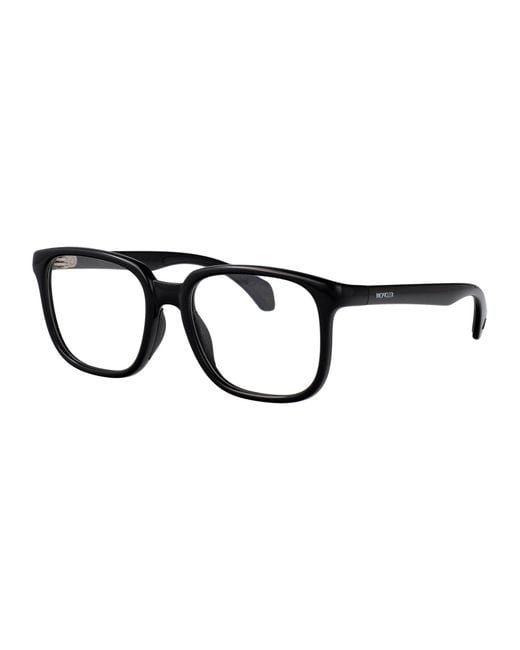 Moncler Black Shiny Acetate Glasses