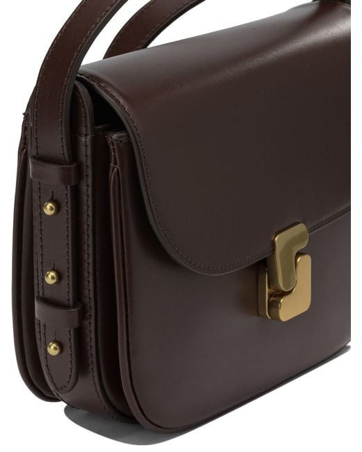Soeur Brown "Bellissima" Small Crossbody Bag