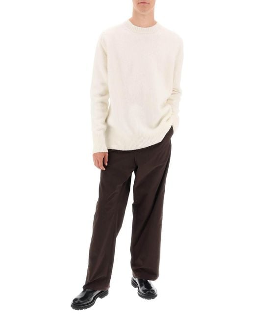 OAMC Black 'dome' Straight Cut Pants for men