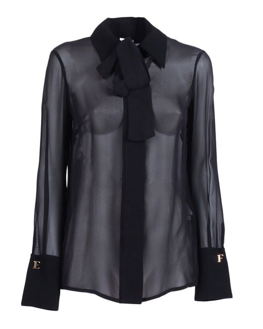 Elisabetta Franchi Black Shirt