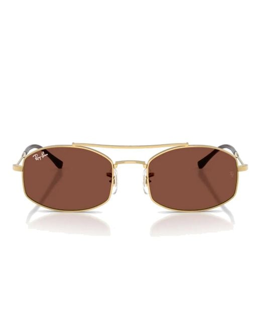 Ray-Ban Brown Ray Ban Rb3719 Sunglasses