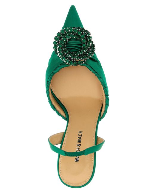 Mach & Mach Green Hohe Schuhe