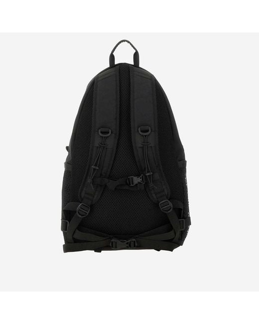 And Wander Black Backpack Cotton Blend for men