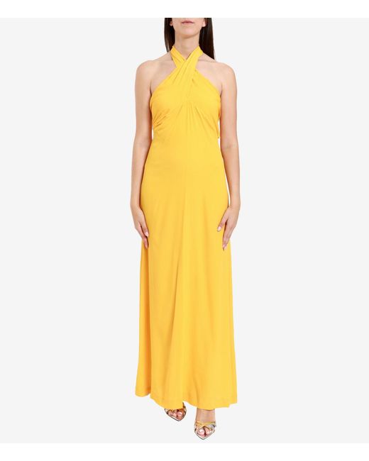 Semicouture Yellow Dresses
