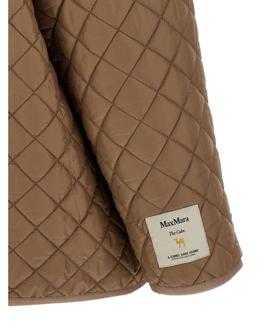 'Leo' Chaqueta reversible Max Mara de color Brown