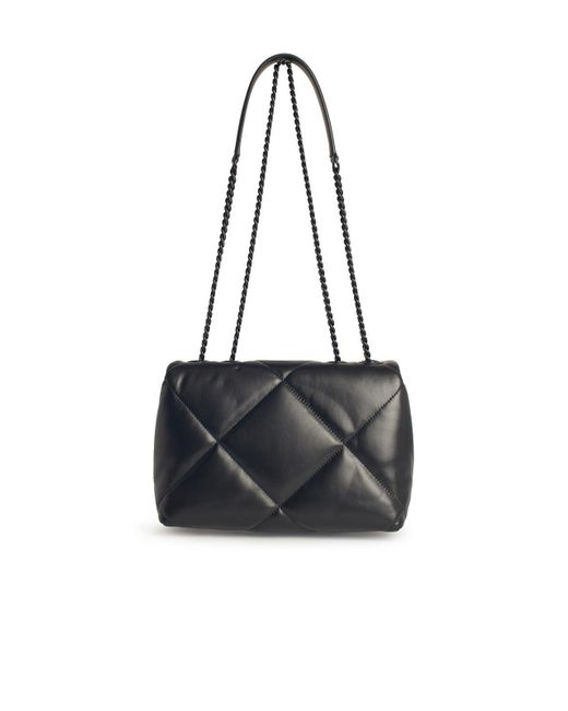 Tory Burch Small 'kira' Black Lear Bag