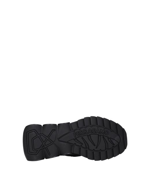 Ferragamo Black Herren Running Sneaker