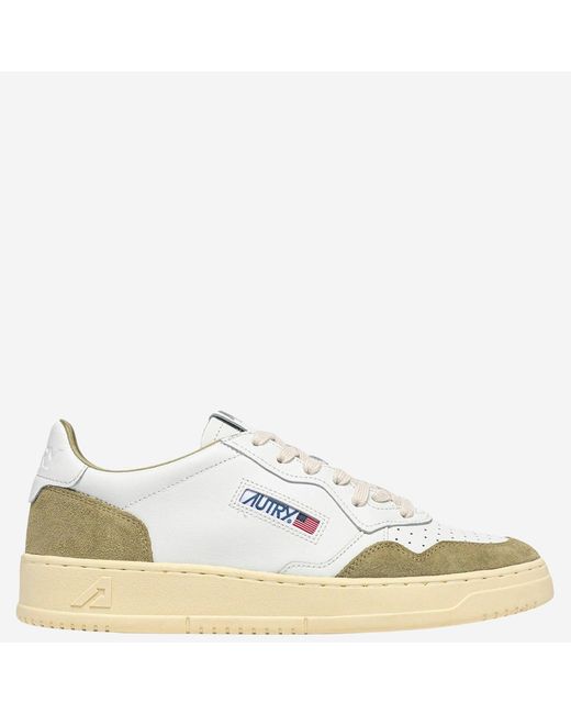 Autry White Logo Sneakers for men