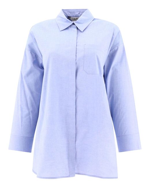 Camisa de Sylvie Max Mara de color Blue