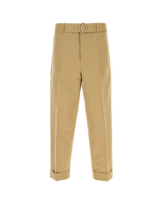 Jil Sander Natural Cotton Blend Pant for men