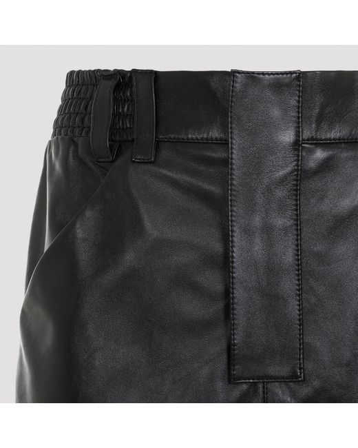 Saint Laurent Black Midi Skirt