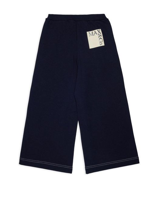 MAX&Co. Blue Logo Pants
