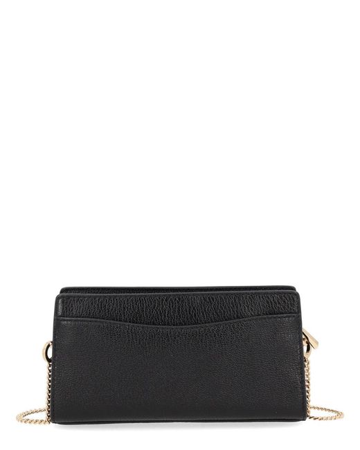 MICHAEL Michael Kors Black Hamilton Moderne Extra-Small Leather Convertible Crossbody Bag