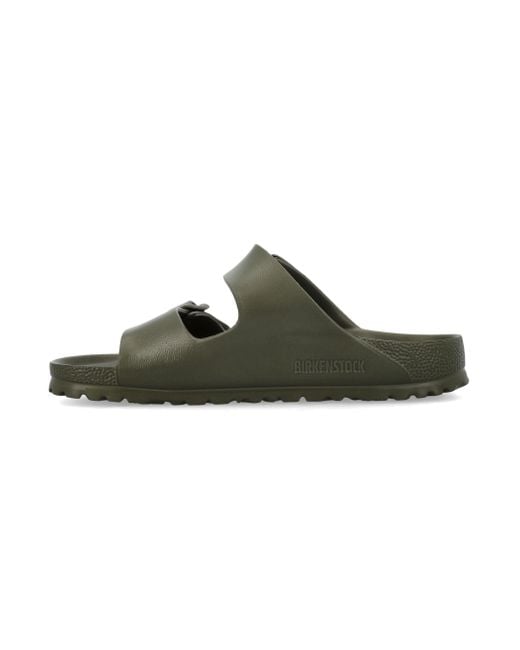 Birkenstock Green Arizona Eva Khaki Narrow Sandals