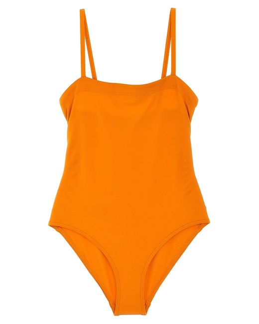 'Aquarelle' un maillot de bain en une pièce Eres en coloris Orange