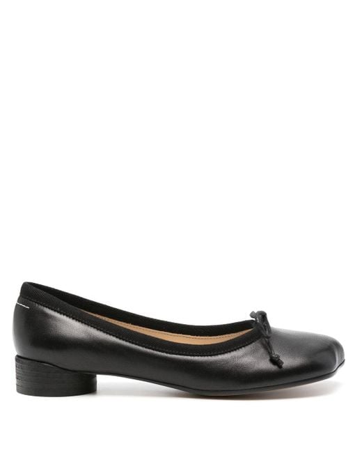 MM6 by Maison Martin Margiela Brown Anatomic Ballet Flats