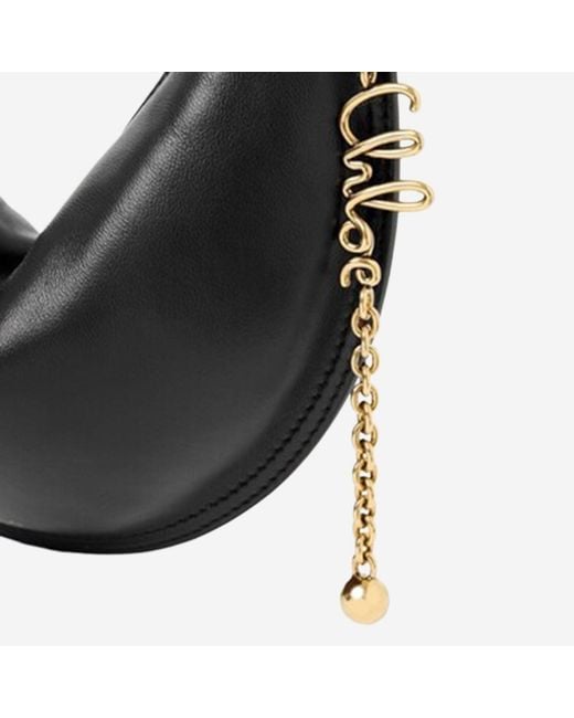 Chloé Black Mini Leather Shoulder Bag