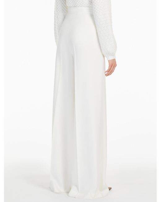 Max Mara White Trousers