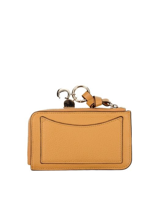 Chloé Natural Leather Wallet