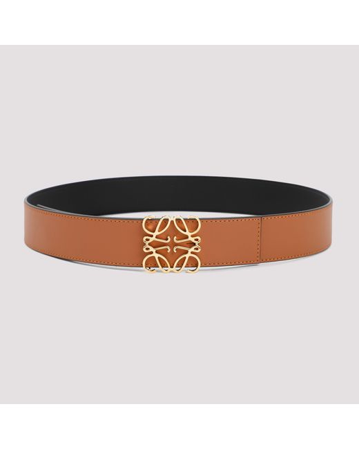 Loewe Black Multicolour Reversible Anagram Belt for men
