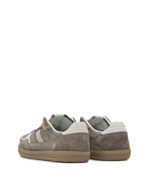 Alohas Gray Tb.490 Rife Taupe Leather Sneakers