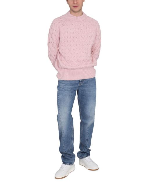 Séfr Blue Twisted Jeans for men