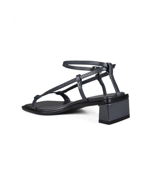 ANEST COLLECTIVE Black Linea Sandals