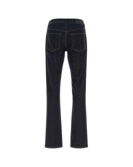Prada Blue Stretch Denim Jeans