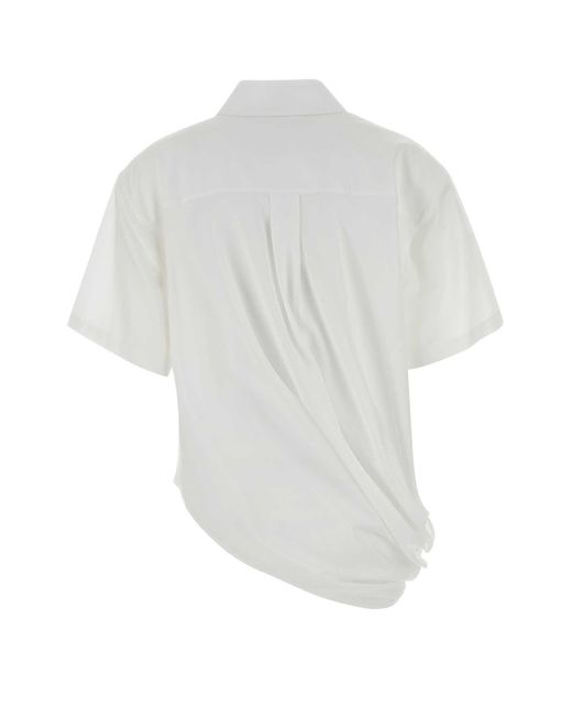 Loewe White Poplin Shirt