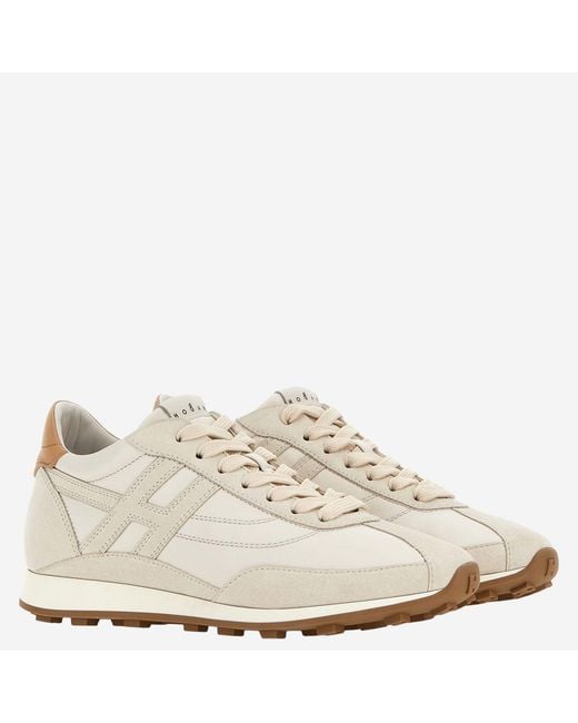 Hogan White Sneakers Leather