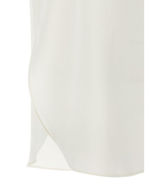Max Mara White 'Filly' Top