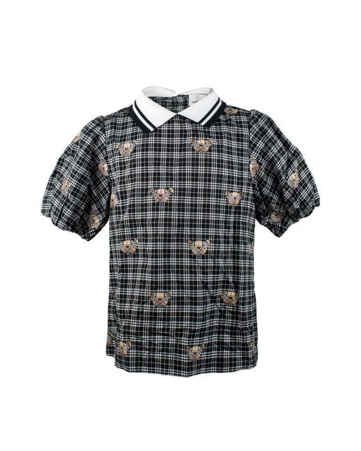 Burberry Black Blouse