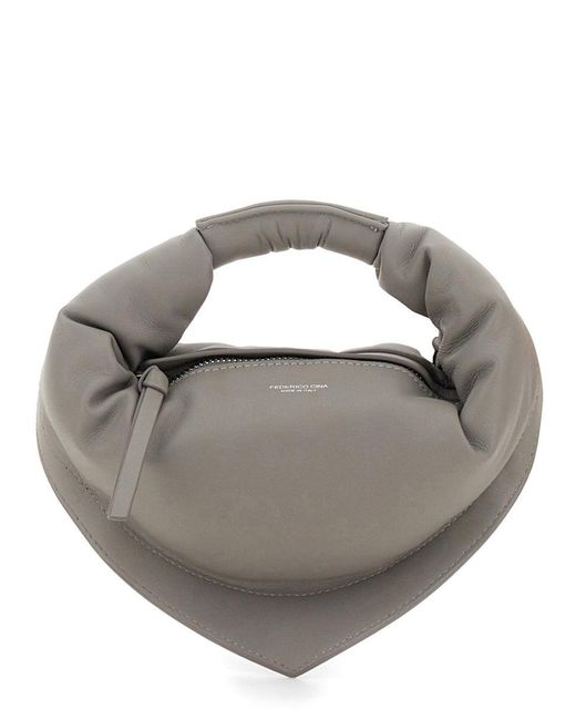 FEDERICO CINA Metallic Mini "tortellino" Bag