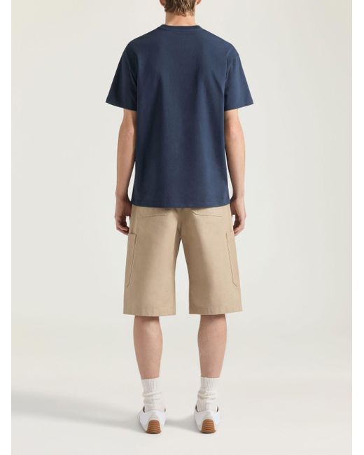 Givenchy Blue Regular Fit Tshirt for men