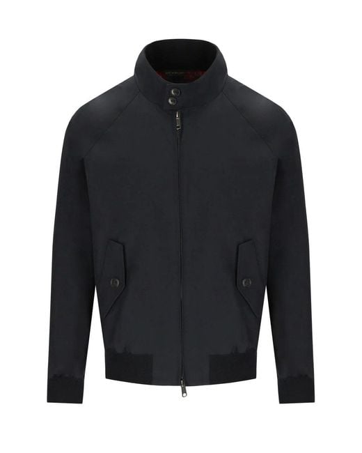 Baracuta Blue G9 Harrington Dark Bomber Jacket