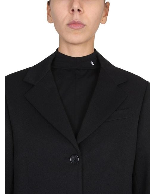 Raf Simons Black Tailored Slim Fit Suit