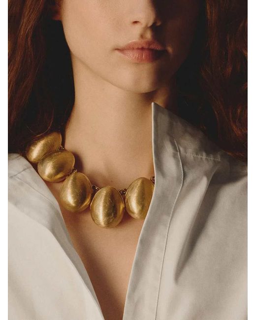 Jacquemus Metallic Raisin Necklace