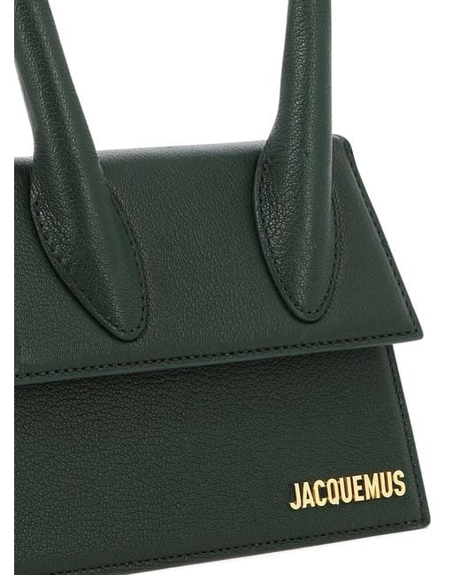 Jacquemus Green "Le Chiquito Moyen" Handtasche