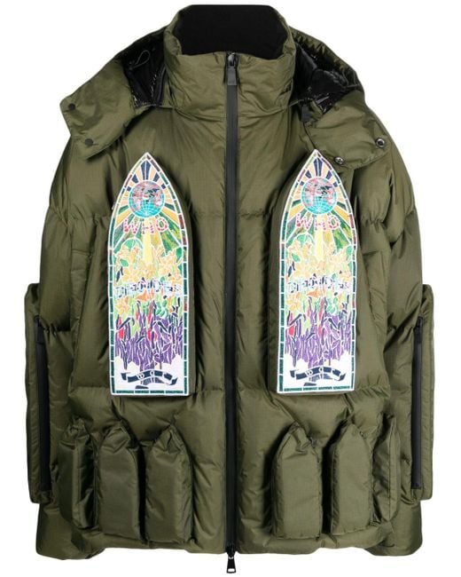 Who Decides War Green X Add Skiwear Detachable-Hood Coat for men