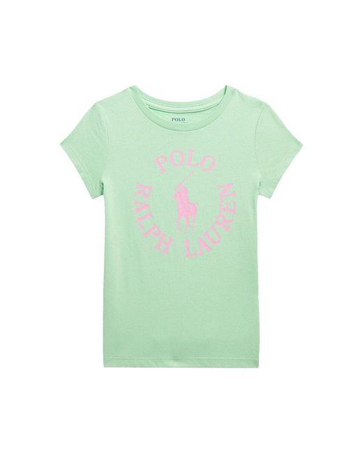 Polo Ralph Lauren Green T-Shirt With Logo